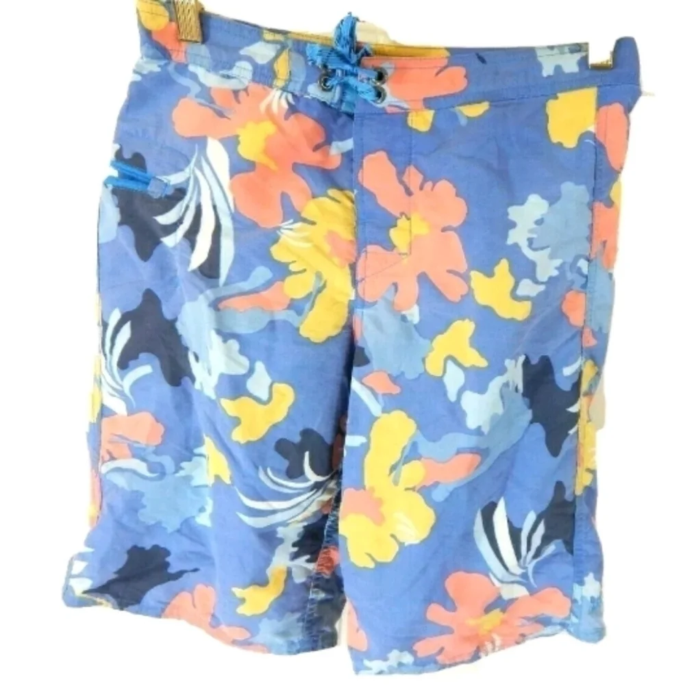 Patagonia Abstract Floral Swim Trunks